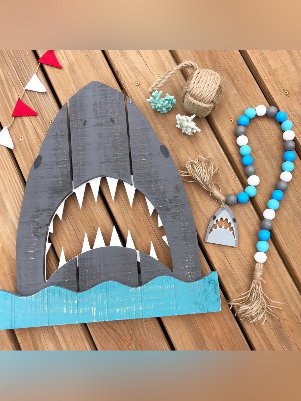 20x18 Shark Wall Decor Hobby Lobby